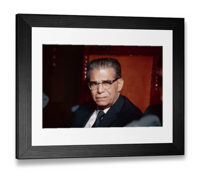 Framed Print : President Joaquin Balaguer Framed Print : President Joaquin Balaguer