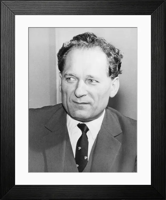 Framed Print : Polish Leader Miecsyslaw Moczar Framed Print : Polish Leader Miecsyslaw Moczar