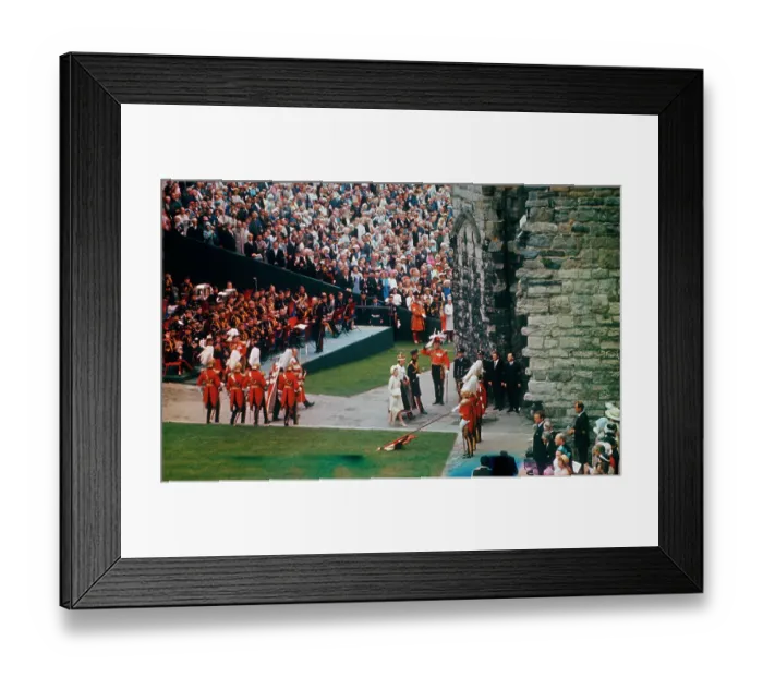 Framed Print : Prince Charles After Investiture Framed Print : Prince Charles After Investiture