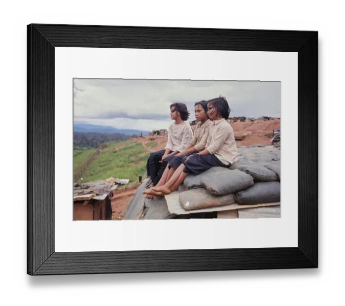 Framed Print : Ben Het Special Forces Camp, Vietnam War Framed Print : Ben Het Special Forces Camp, Vietnam War