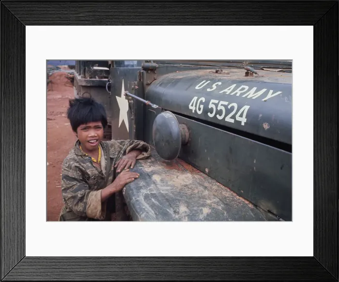 Framed Print : Ben Het Special Forces Camp, Vietnam War Framed Print : Ben Het Special Forces Camp, Vietnam War