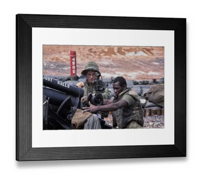 Framed Print : Hill 55, Vietnam War