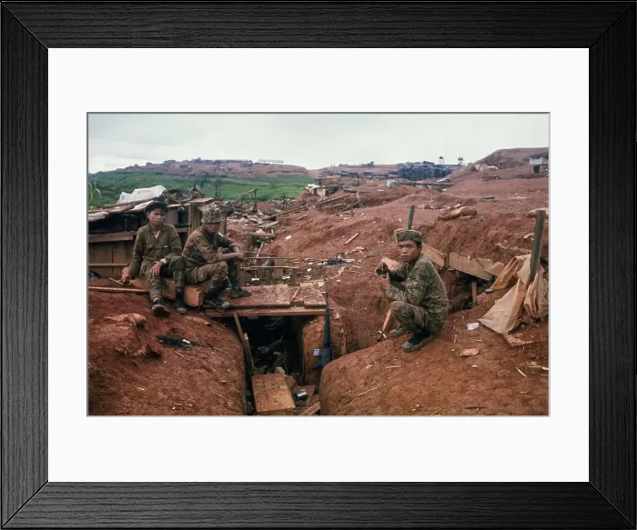 Framed Print : Ben Het, Vietnam War Framed Print : Ben Het, Vietnam War
