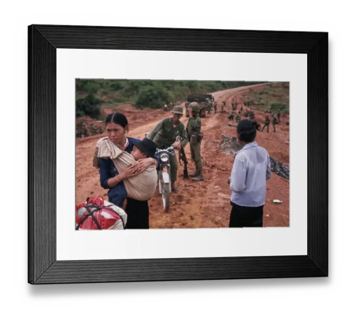 Framed Print : Ben Het, Vietnam War