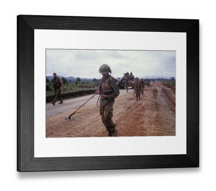 Framed Print : Ben Het, Vietnam War