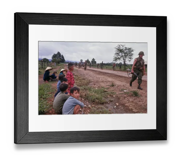 Framed Print : Ben Het, Vietnam War Framed Print : Ben Het, Vietnam War