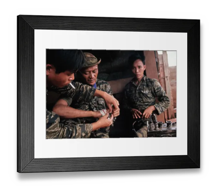 Framed Print : Ben Het, Vietnam War