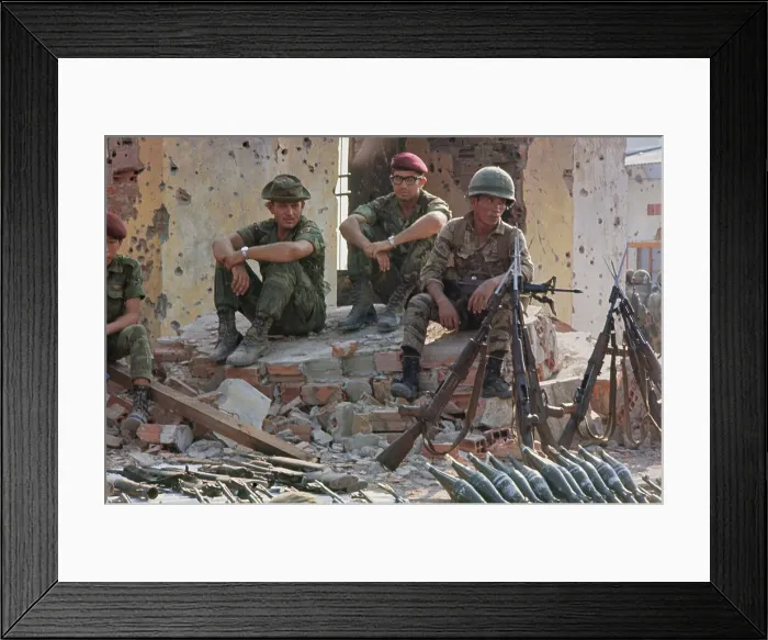 Framed Print : Bien Hoa, Vietnam War Framed Print : Bien Hoa, Vietnam War