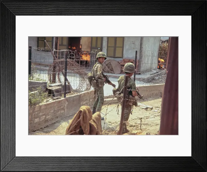 Framed Print : Bien Hoa, Vietnam War Framed Print : Bien Hoa, Vietnam War