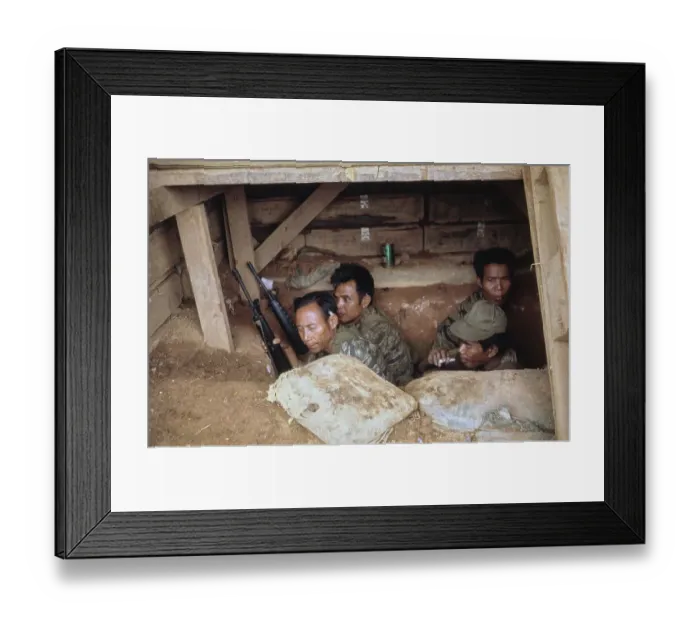 Framed Print : Ben Het Special Forces Camp, Vietnam War Framed Print : Ben Het Special Forces Camp, Vietnam War
