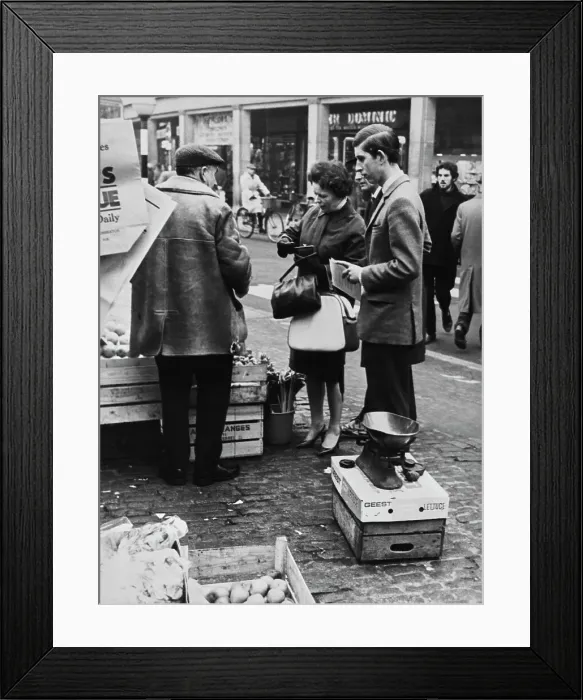 Framed Print : Prince Charles In Cambridge