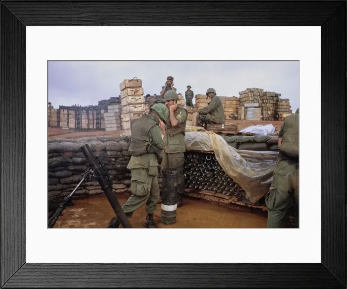 Framed Print : Ben Het Special Forces Camp, Vietnam War Framed Print : Ben Het Special Forces Camp, Vietnam War