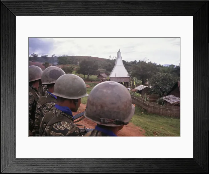 Framed Print : Ben Het, Vietnam War