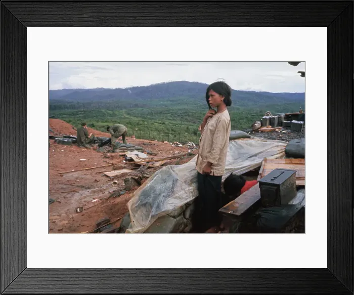 Framed Print : Ben Het, Vietnam War