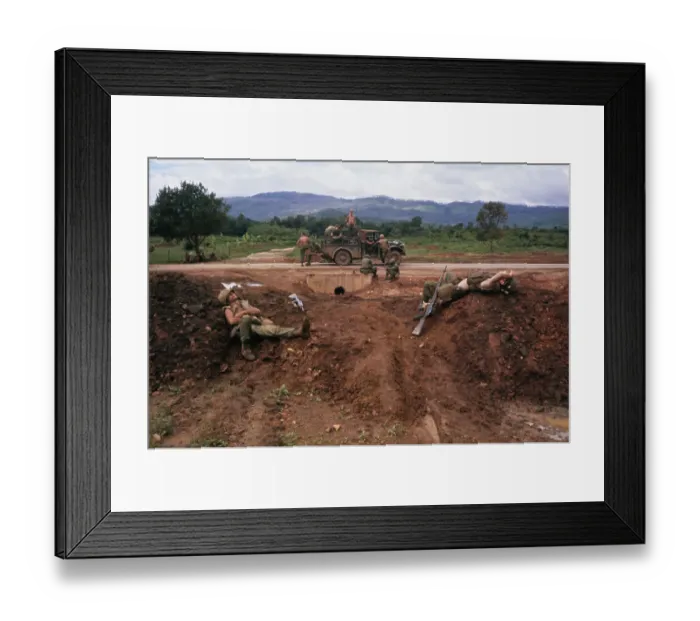 Framed Print : Ben Het, Vietnam War