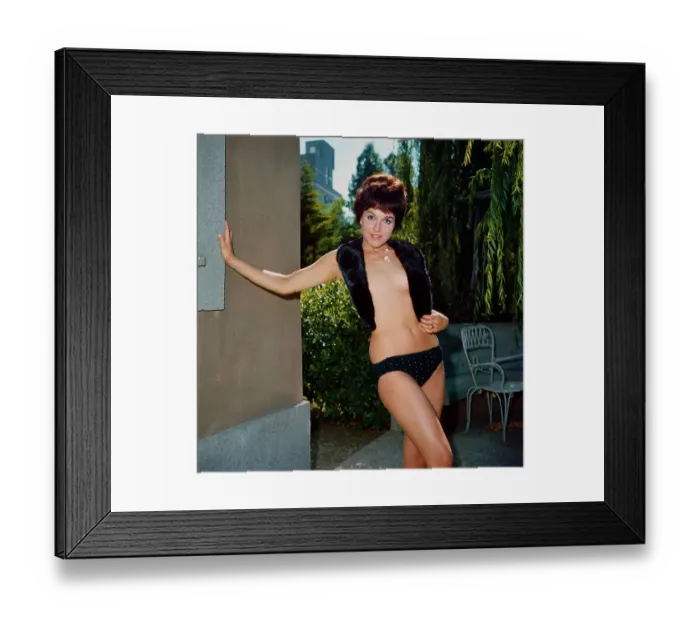 Framed Print : Dorca Rose Posing in Bikini Framed Print : Dorca Rose Posing in Bikini
