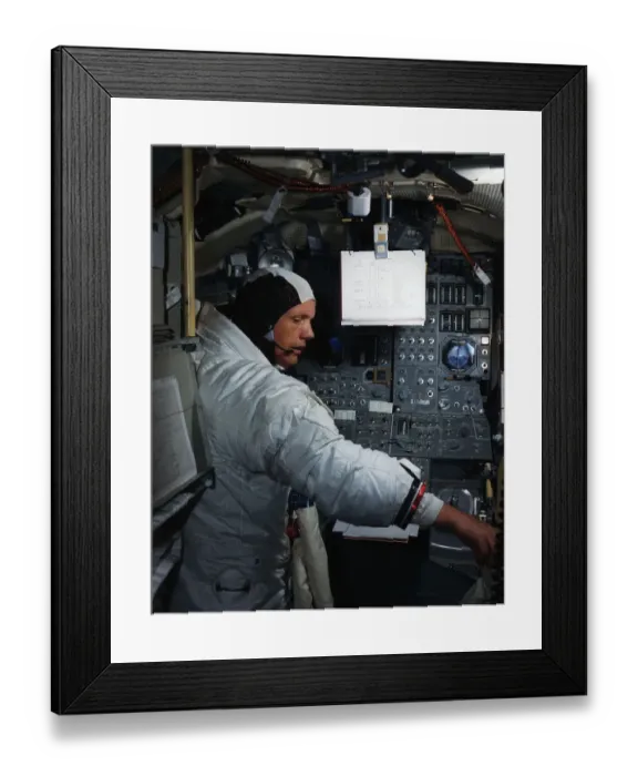 Framed Print : Apollo 11's Neil Armstrong in Training Framed Print : Apollo 11's Neil Armstrong in Training