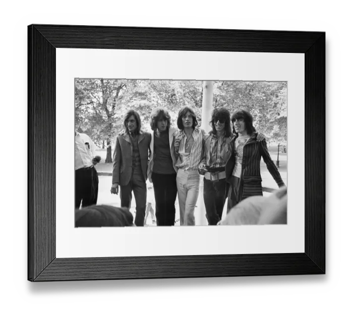 Framed Print : New Rolling Stones Line-Up Framed Print : New Rolling Stones Line-Up