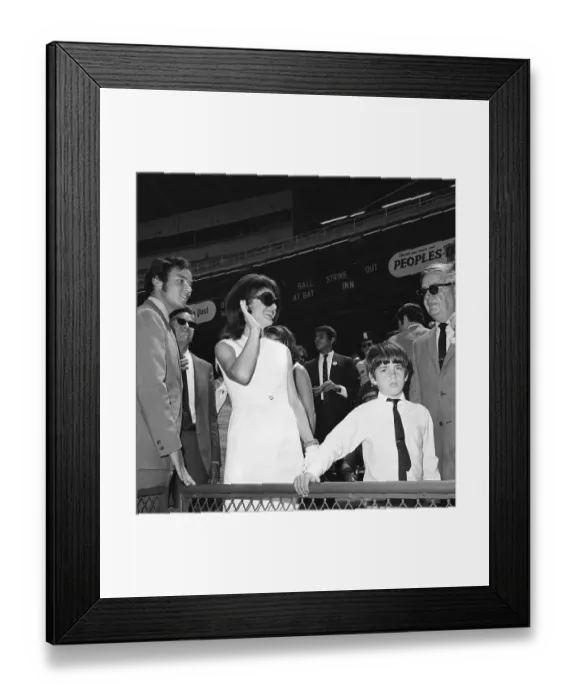 Framed Print : Jacqueline Onassis and John F. Kennedy, Jr Framed Print : Jacqueline Onassis and John F. Kennedy, Jr