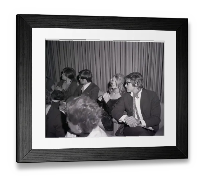 Framed Print : Julie Christie and Warren Beatty a Preview Framed Print : Julie Christie and Warren Beatty a Preview