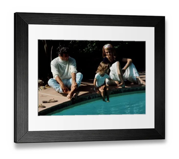 Framed Print : Burt Bacharach and Angie Dickinson Framed Print : Burt Bacharach and Angie Dickinson