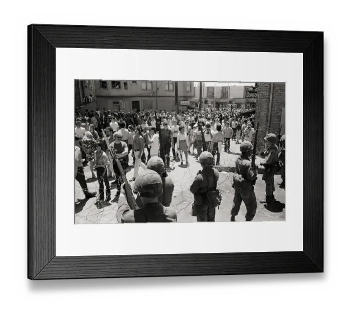 Framed Print : Memorial Day Protest March At U. Of Ca Framed Print : Memorial Day Protest March At U. Of Ca