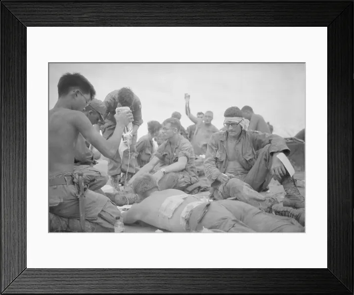 Framed Print : Casualties from Hamburger Hill Framed Print : Casualties from Hamburger Hill