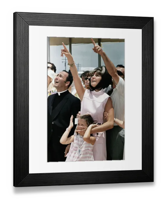 Framed Print : Astronaut's Family Watches Apollo-10 Launch Framed Print : Astronaut's Family Watches Apollo-10 Launch
