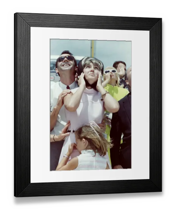 Framed Print : Astronaut's Family Watches Apollo-10 Launch Framed Print : Astronaut's Family Watches Apollo-10 Launch