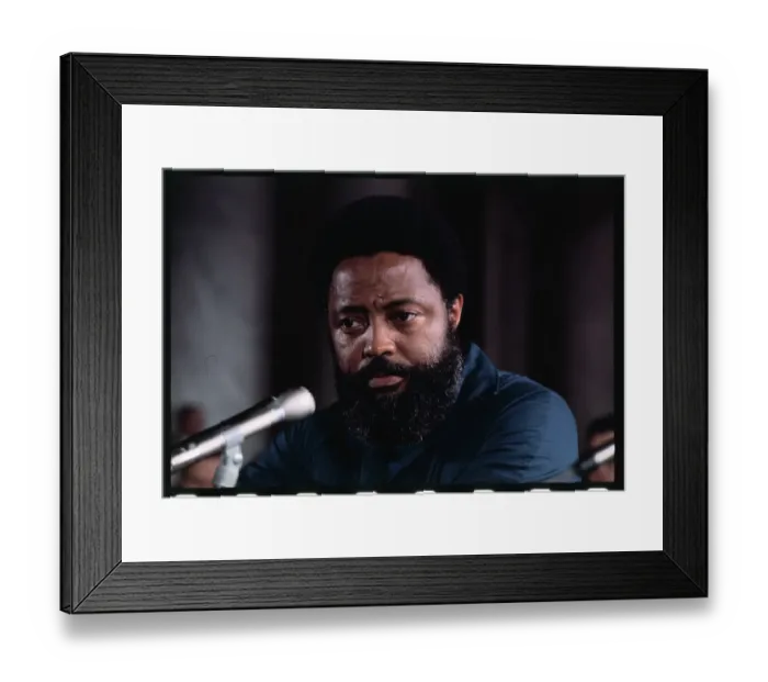 Framed Print : Portrait of Hosea Williams Framed Print : Portrait of Hosea Williams
