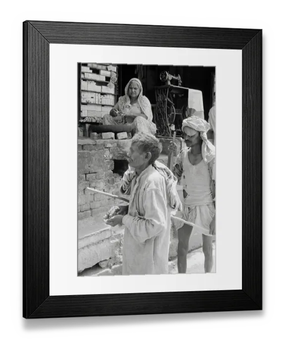 Framed Print : A Group of Untouchables Framed Print : A Group of Untouchables