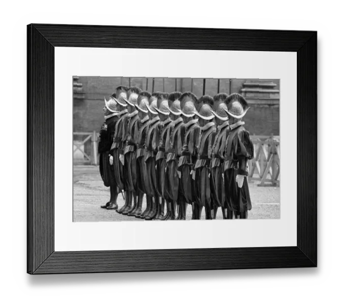Framed Print : Swiss Guard is Sworn in for Vatican Duty Framed Print : Swiss Guard is Sworn in for Vatican Duty