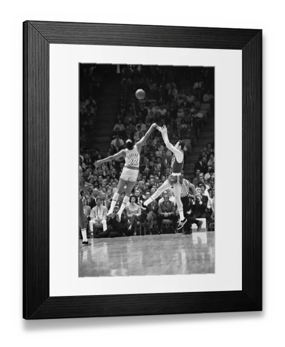 Framed Print : Celtics v. Lakers Framed Print : Celtics v. Lakers