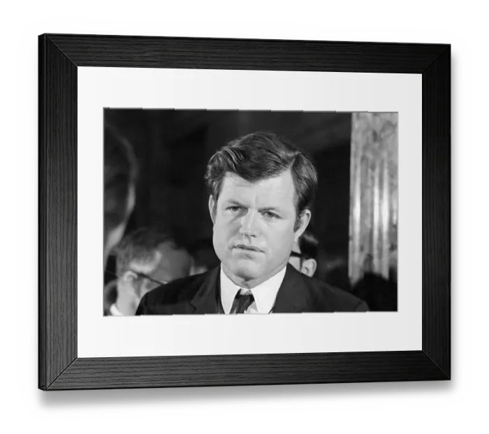 Framed Print : Close-Up Of Senator Edward Kennedy Framed Print : Close-Up Of Senator Edward Kennedy