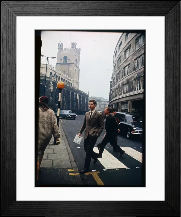 Framed Print : Prince Charles Gazing at Vegetable Market Framed Print : Prince Charles Gazing at Vegetable Market