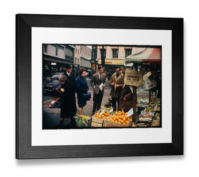 Framed Print : Prince Charles Crossing Street Framed Print : Prince Charles Crossing Street