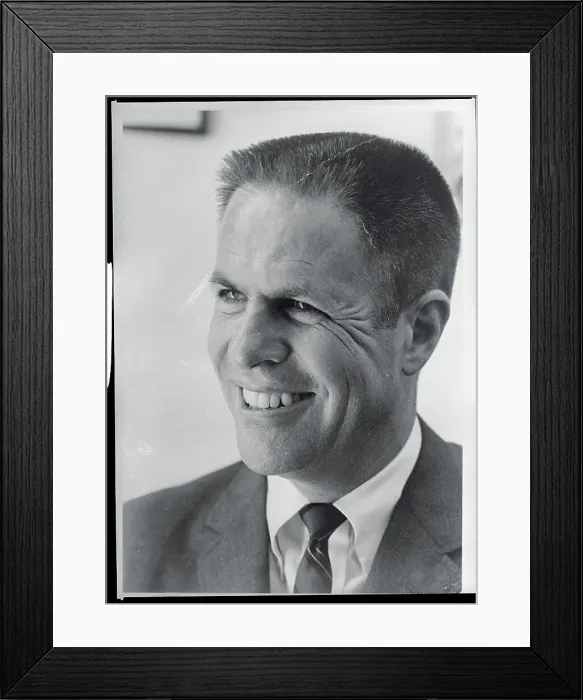 Framed Print : Portrait of H.R. Haldeman Framed Print : Portrait of H.R. Haldeman