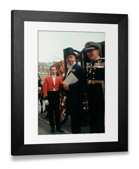 Framed Print : American Ambassador to London Walter Annenberg Framed Print : American Ambassador to London Walter Annenberg
