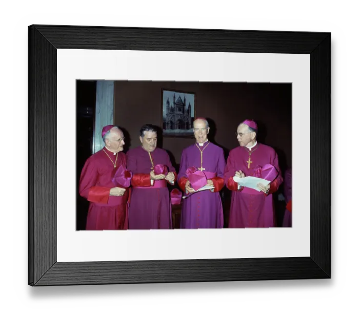 Framed Print : Newly Appointed Cardinals Framed Print : Newly Appointed Cardinals