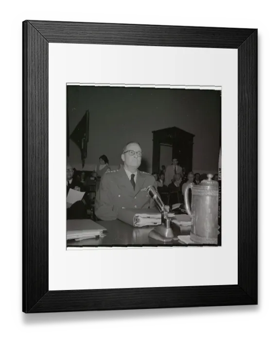Framed Print : Portrait of Earle G. Wheeler Framed Print : Portrait of Earle G. Wheeler