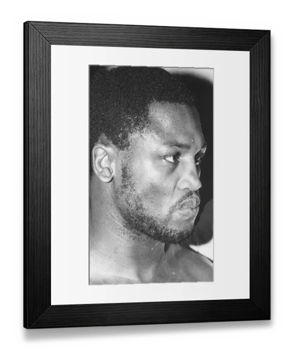 Framed Print : Boxer Joe Frazier Framed Print : Boxer Joe Frazier