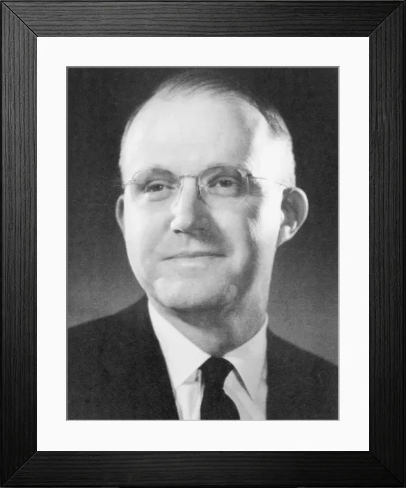 Framed Print : Publisher Harry Hoiles Framed Print : Publisher Harry Hoiles