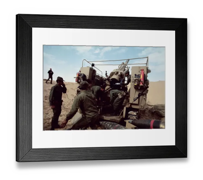 Framed Print : Artillery Men Loading Gun Framed Print : Artillery Men Loading Gun