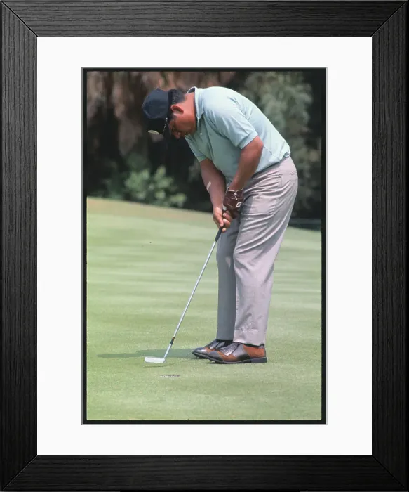 Framed Print : Lee Trevino During Masters Golf Tournament Framed Print : Lee Trevino During Masters Golf Tournament