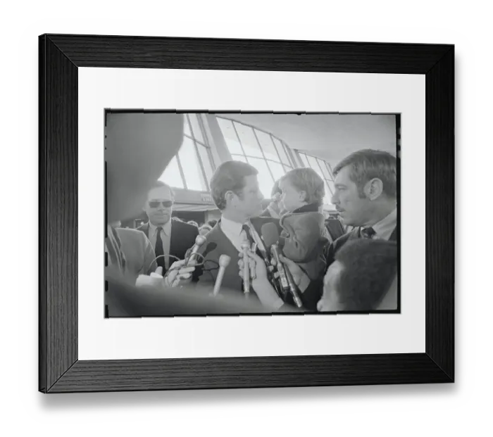 Framed Print : Edward Kennedy with Son Patrick Framed Print : Edward Kennedy with Son Patrick