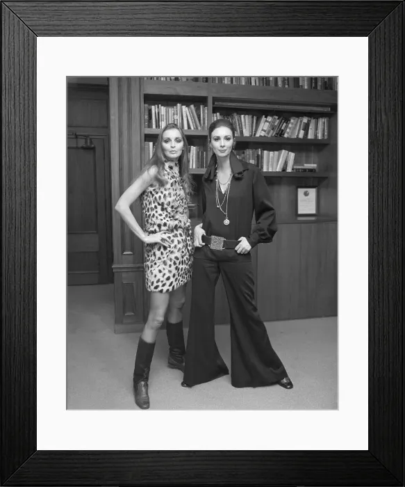 Framed Print : Wilhelmina And One Of Her Models Framed Print : Wilhelmina And One Of Her Models