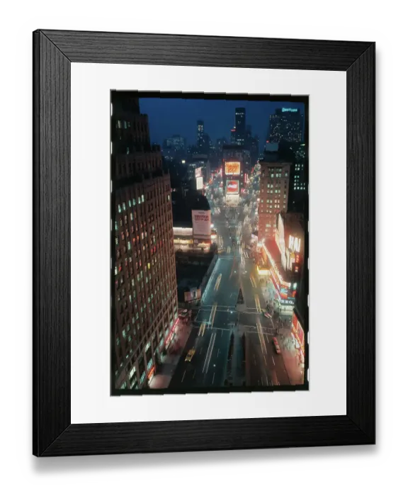 Framed Print : Times Square at Night Framed Print : Times Square at Night