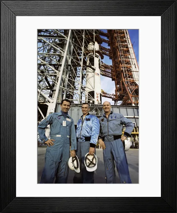 Framed Print : Portrait of Apollo 10 Astronauts Framed Print : Portrait of Apollo 10 Astronauts