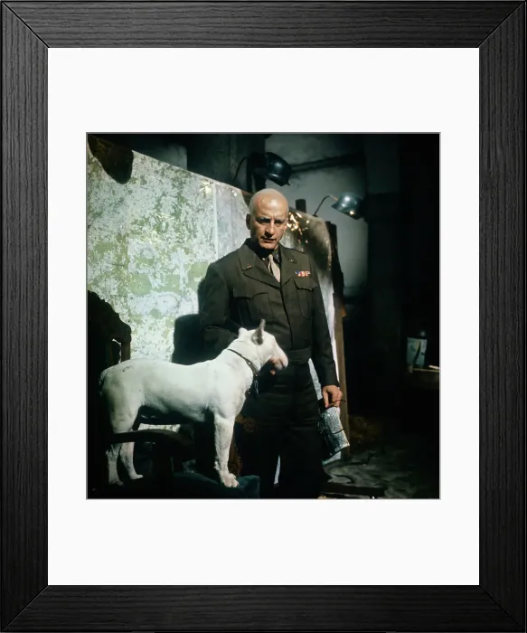 Framed Print : George C. Scott in General Patton Framed Print : George C. Scott in General Patton
