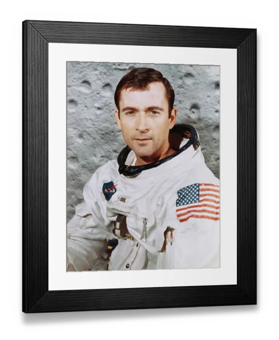 Framed Print : Portrait of John W. Young Framed Print : Portrait of John W. Young